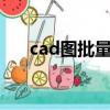 cad圖批量導出jpg（cad圖批量打印）