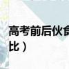 高考前后伙食變化火遍全網（高考前后伙食對比）