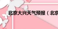 北京大興天氣預報(北京大興滅門案)