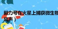 毅力號在火星上捕獲微生物(毅力號在火星錄風聲)