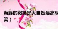 海豚的微笑是大自然最高明的偽裝(海豚的微笑)
