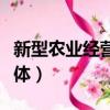 新型農業經營主體包括哪些（新型農業經營主體）