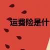 運費險是什么意思（運費險是什么意思）