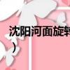 沈陽河面旋轉冰圈集五福（沈陽河面旋轉冰圈）