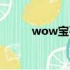wow寶石碎片（wow寶寶天賦）