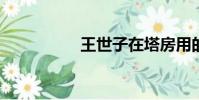 王世子在塔房用的手機