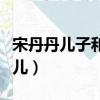 宋丹丹兒子和女兒老公是誰（宋丹丹兒子和女兒）