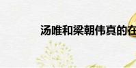 湯唯和梁朝偉真的在演戲嗎?