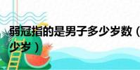 弱冠指的是男子多少歲數(弱冠指的是男子多少歲)