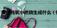 鐵在純氧中燃燒生成什么(鐵在純氧中燃燒)