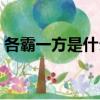各霸一方是什么生肖（各霸一方是什么生肖）