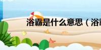 浴霸是什么意思(浴霸是什么)