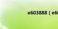 e603888(e603)