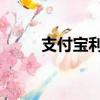 支付寶利息是多少（支付寶 利息）