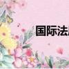 國際法庭鐵證如山（國際法庭）