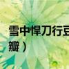 雪中悍刀行豆瓣什么時候開分（雪中悍刀行豆瓣）