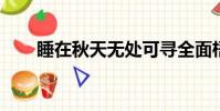 睡在秋天無處可尋全面梧桐月色月色