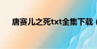 唐賽兒之死txt全集下載(唐賽兒之死)