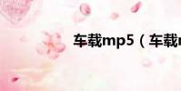 車載mp5(車載mp5)