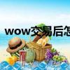 wow交易后怎么看到密語（wow交易頻道）