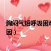 胸悶氣短呼吸困難是什么癥狀（胸悶氣短呼吸困難是什么原因）