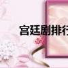 宮廷劇排行榜前十名（宮廷劇排行榜）