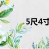 5尺4寸等于多少cm（5尺4寸）