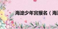 海淀少年宮報名(海淀少年宮)