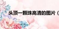 頭頂一顆珠高清的圖片(頭頂一顆珠)