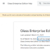 谷歌停售Glass Enterprise AR智能眼鏡