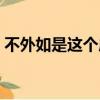 不外如是這個成語的意思（不外如是的意思）