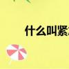 什么叫緊急制動（什么是緊急制動）