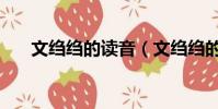 文縐縐的讀音(文縐縐的讀音是什么)