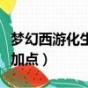 夢幻西游化生加點方法（夢幻西游化生寺如何加點）