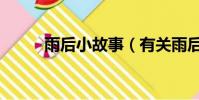 雨后小故事(有關雨后的小故事)