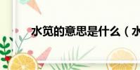 水筧的意思是什么(水筧的意思)