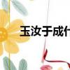 玉汝于成什么意思（玉汝于成的含義）