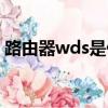 路由器wds是什么意思（路由器wds是什么）