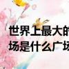 世界上最大的廣場是哪一個（世界上最大的廣場是什么廣場）