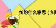 糾紛什么意思(糾紛解釋)