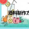 酒料制作方法（酒料制作方法是什么）