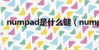 numpad是什么鍵(numpad1是哪個鍵)