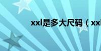 xxl是多大尺碼(xxl是幾碼)