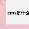 cms是什么意思（CMS是什么干嘛的）