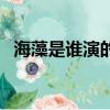 海藻是誰演的（海藻扮演者李念個人簡介）