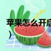 蘋果怎么開啟懸浮球（蘋果開啟懸浮球的方法）