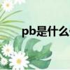 pb是什么化學元素（pb屬于什么呢）