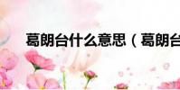 葛朗臺什么意思(葛朗臺的性格如何)