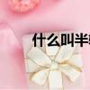 什么叫半軸油封（半軸油封的簡述）