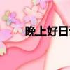 晚上好日語怎么說（常用語請查收）